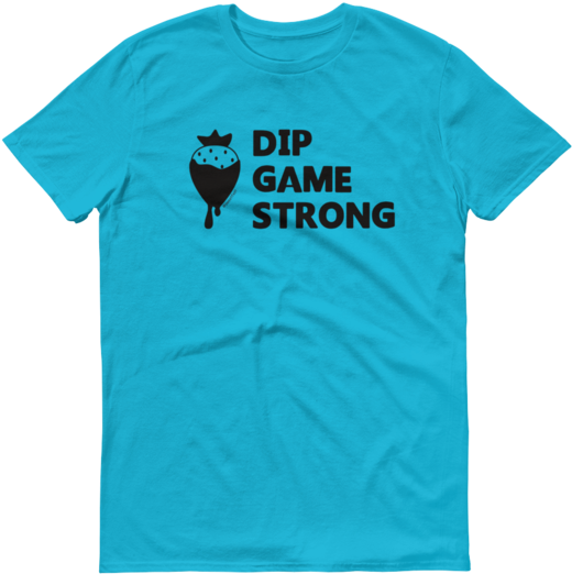Blue Dip Game Strong, Strawberry T-shirt For Bakers - Happy 18th Birthday Shannon (600x600), Png Download