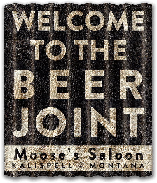 View Zoom Welcome To The Beer Joint - Circle (730x730), Png Download