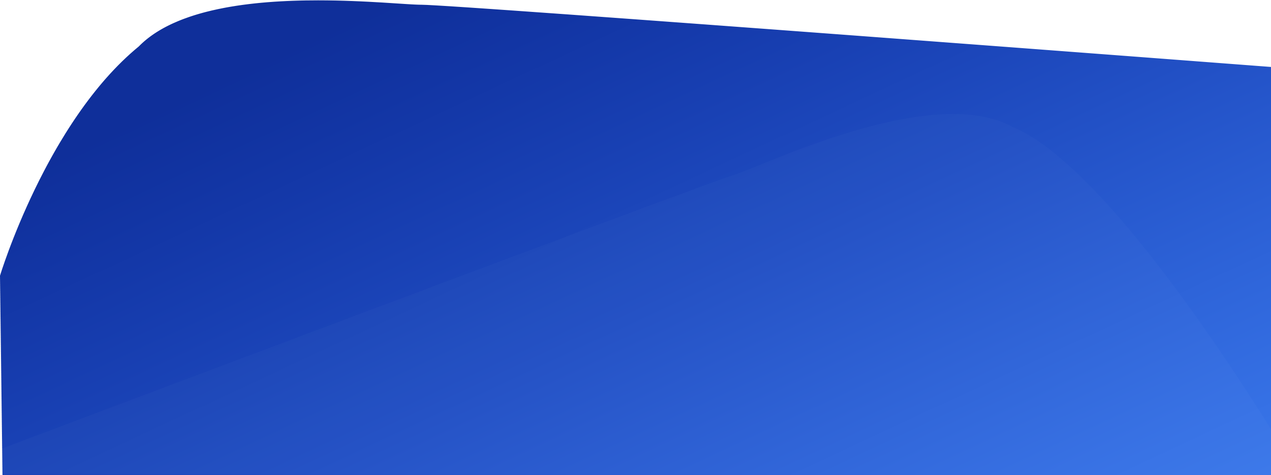 Geo Redirection Background Image - Cobalt Blue (2560x957), Png Download