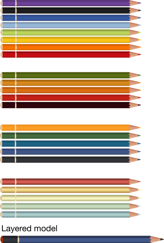 Medium Image - Lapices De Colores Big (540x800), Png Download