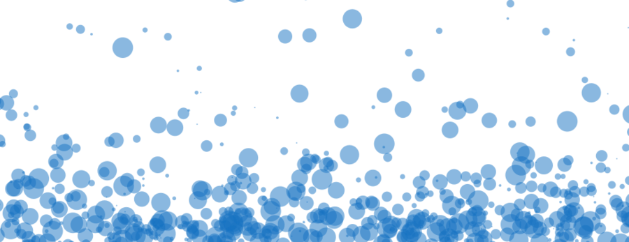 Blue Dots Png (900x347), Png Download
