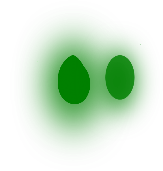 Green Spots Png (564x598), Png Download