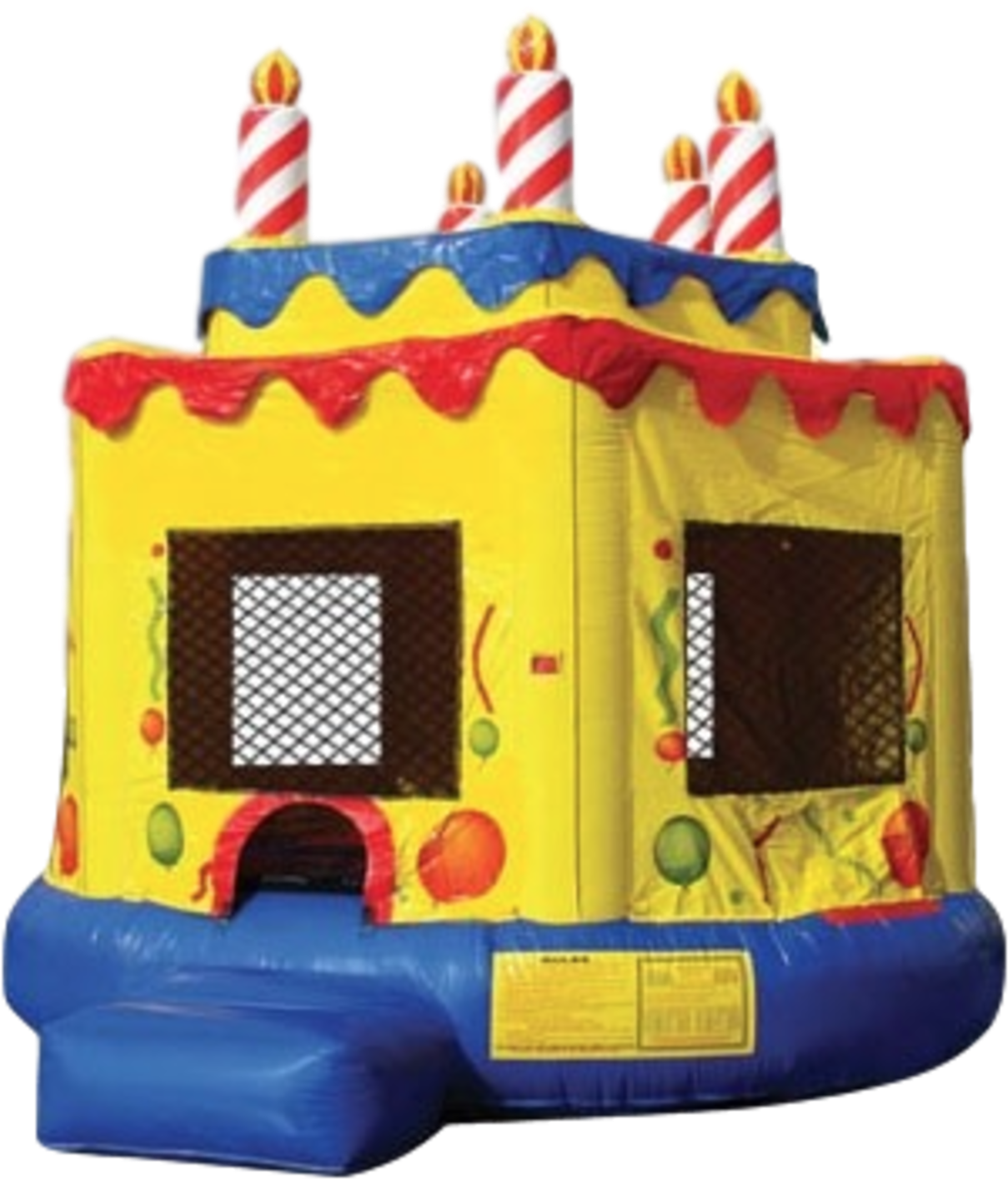 Cake Bounce - Birthday Cake Jumper (2000x1870), Png Download