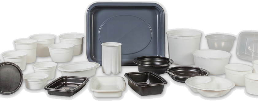 Plastic Food Containers (840x407), Png Download