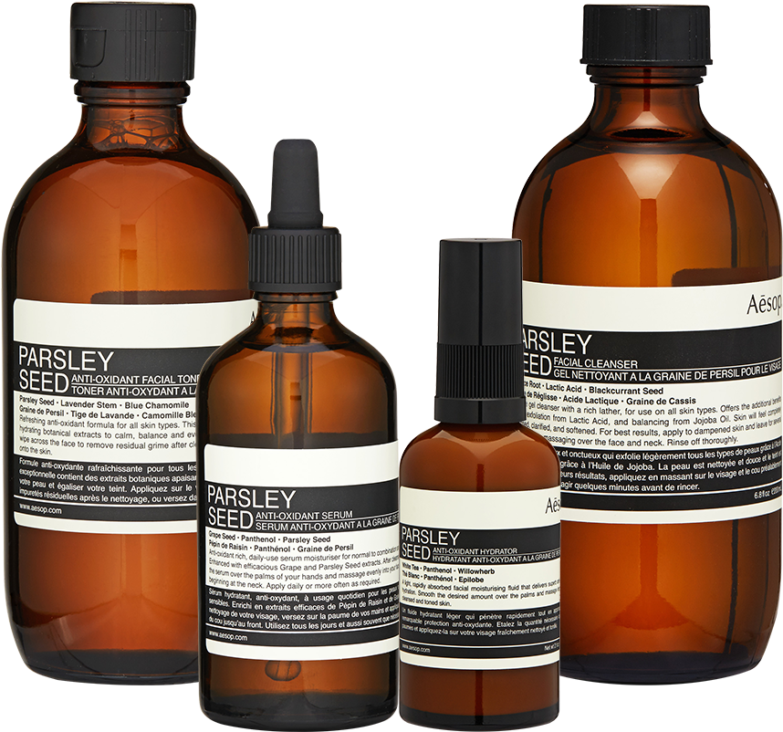 Aesop Parsley Seed Complete Care Set - Cleanser (1000x1000), Png Download
