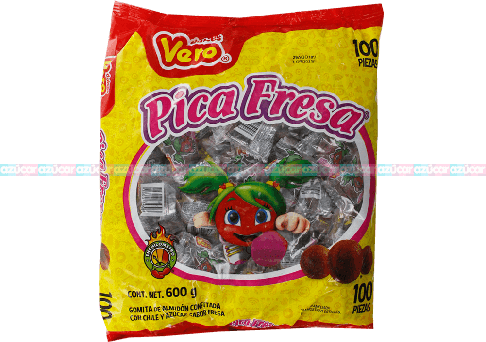 Vero Pica Fresa 24/100 Vero - Animal (1000x1000), Png Download