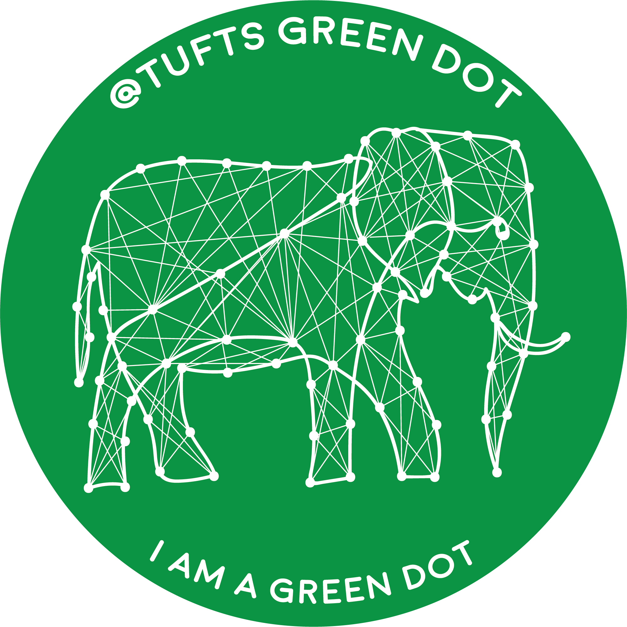 I Am A Green Dot Green - Indian Elephant (2002x2003), Png Download