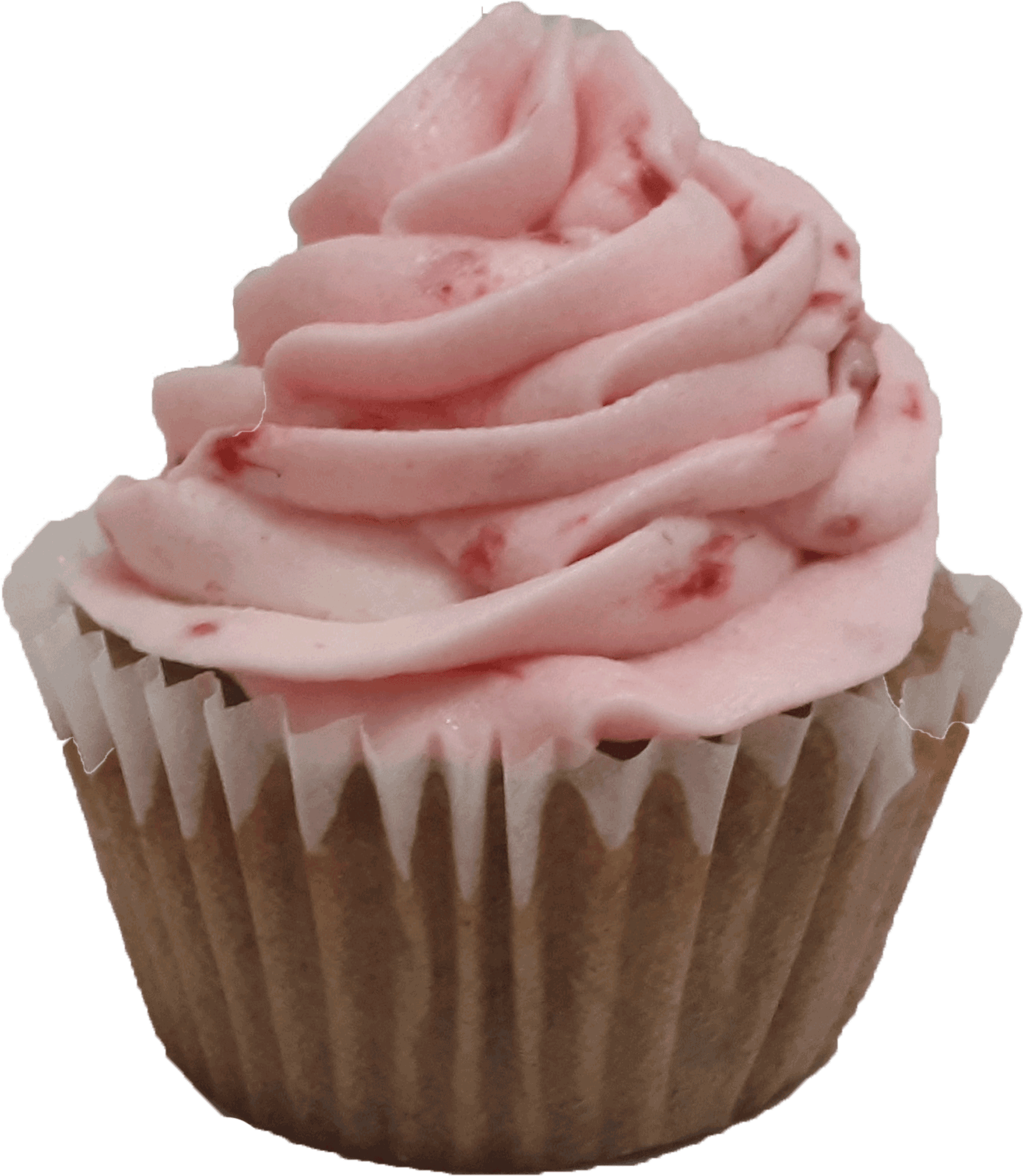 Cupcake De Fresa - Cupcake (1700x1900), Png Download