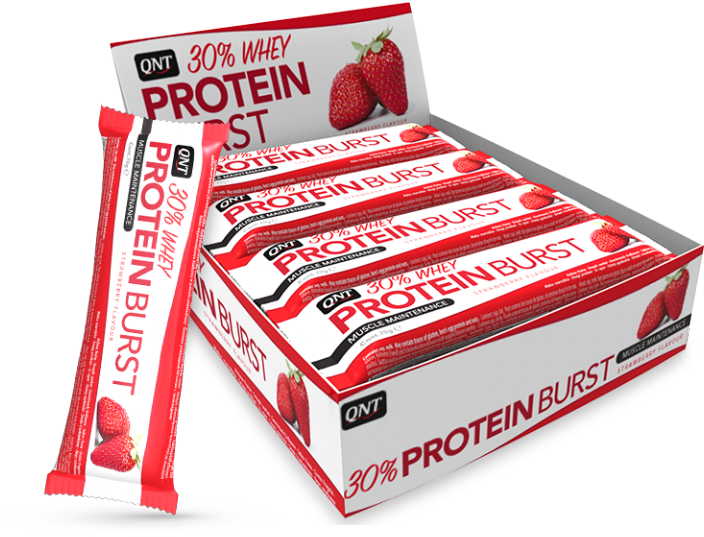 Qnt Direct Protein Burst 30% Fresa 12x 70g - Qnt Protein Burst 30% 70 G Vanilla Muscle Growth And (768x768), Png Download