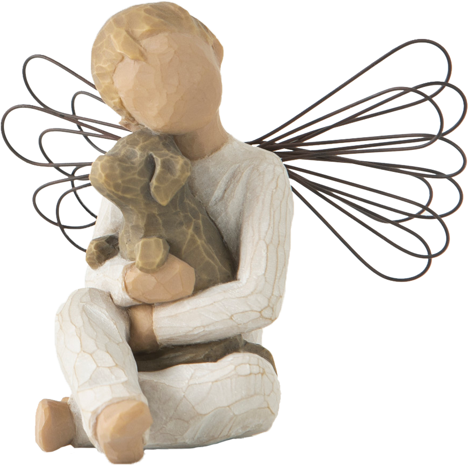 Download Angel Of Comfort Willow Tree Png Image With No