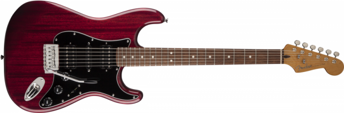Fender Modern Player Stratocaster Hsh Rw Electric Guitar - Fender Usa American Special Stratocaster Hss Black (700x700), Png Download