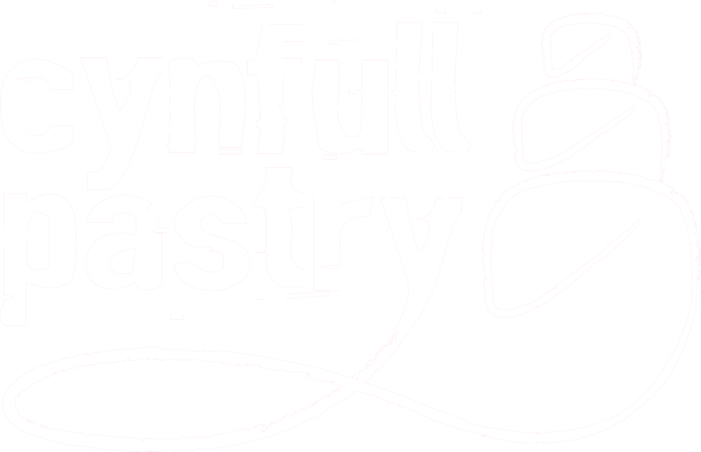 Cynfull Pastry Logo-black - Calligraphy (1000x645), Png Download