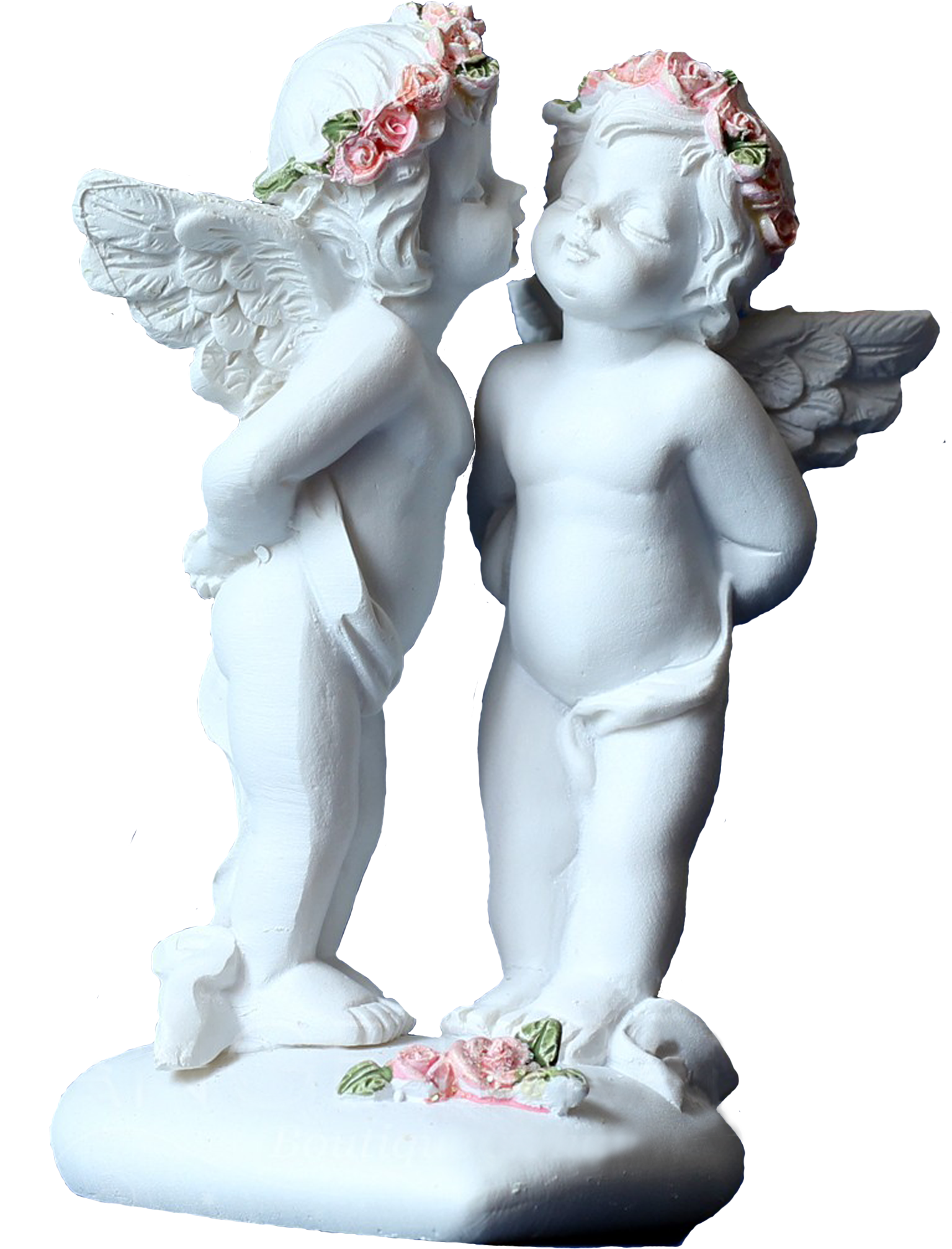 Anges Saint Valentin - Figurine (2362x2362), Png Download
