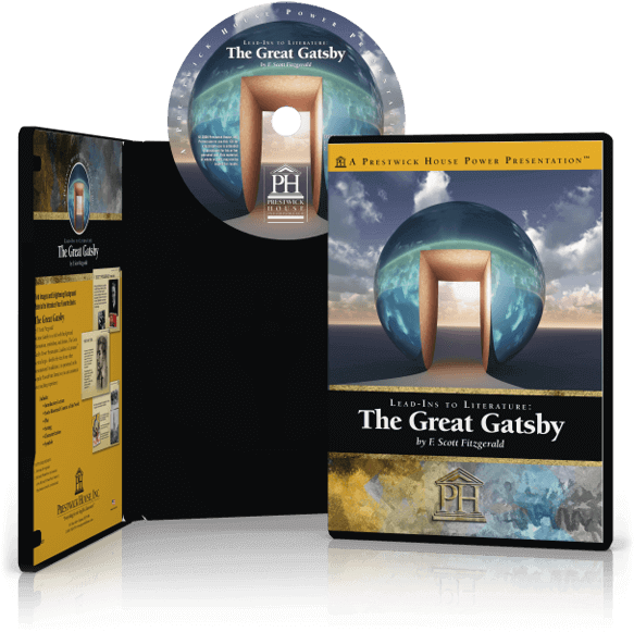 The Great Gatsby Lead-in To Literature - Flyer (600x600), Png Download