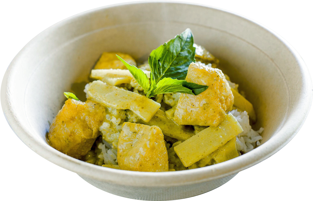 Gang Dang Gai Tofu And Vegetable Curry - Transparent Curry Bowl (1080x858), Png Download