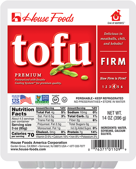 Premium Tofu Firm - House Foods Premium Tofu (600x600), Png Download