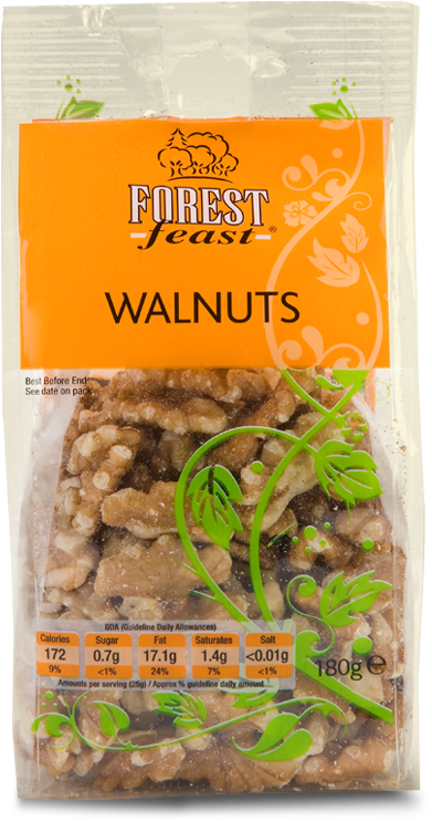 Walnuts - Forest Feast - Seed (800x800), Png Download