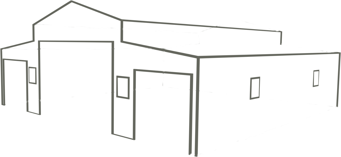 Barn Trim Charcoal - House (1600x900), Png Download