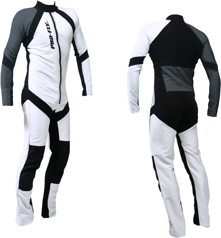 Focus - White-charcoal - Dry Suit (1000x1000), Png Download
