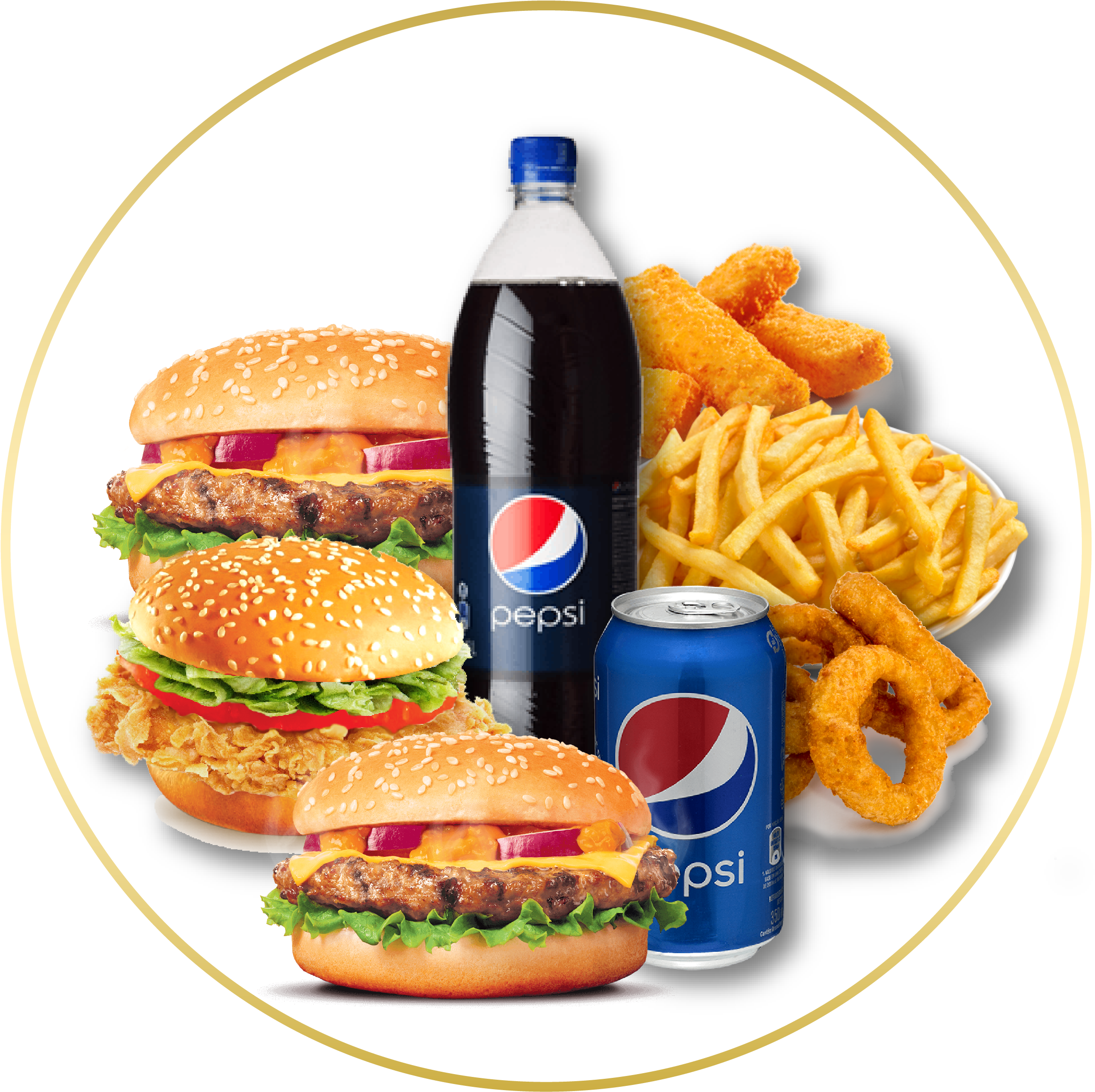 14- Menú Hamburguesa - Junk Food (2393x2442), Png Download