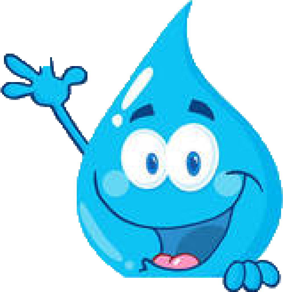 Clip Arts Related To - Cartoon Water (995x1025), Png Download