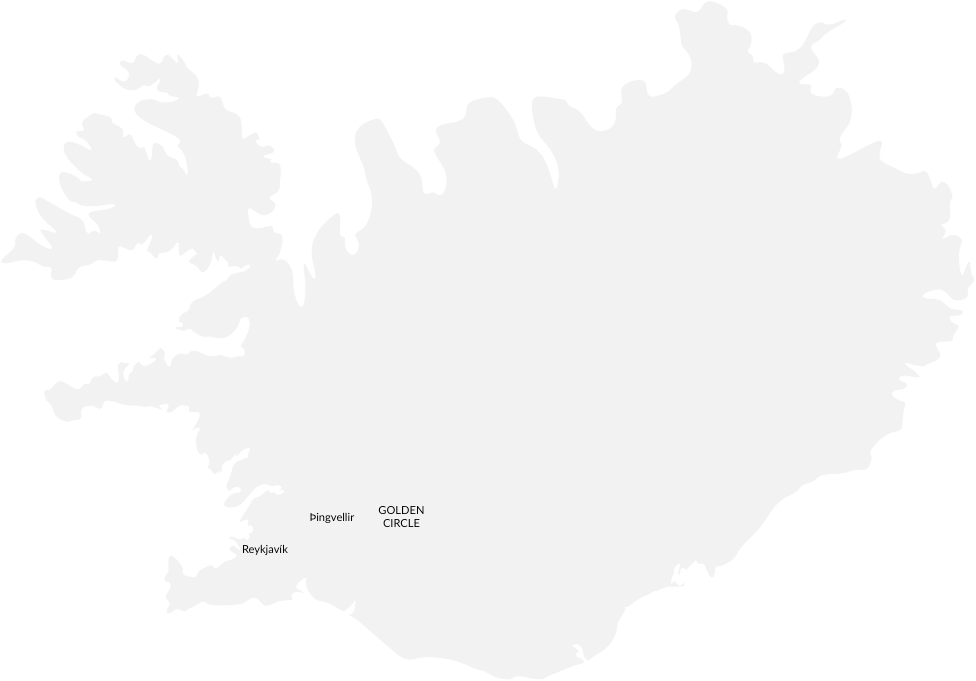 Iceland Map (976x681), Png Download