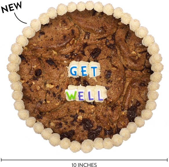 Walnut Chocolate Chunk Cookie Cake - Chocolate Chip Cookie (600x600), Png Download