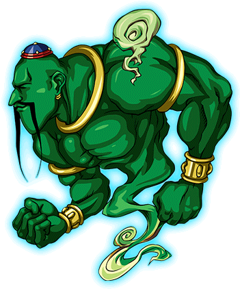 La Jinn The Mystical Genie Of The Lamp - Yugioh La Jinn The Mystical Genie (760x800), Png Download