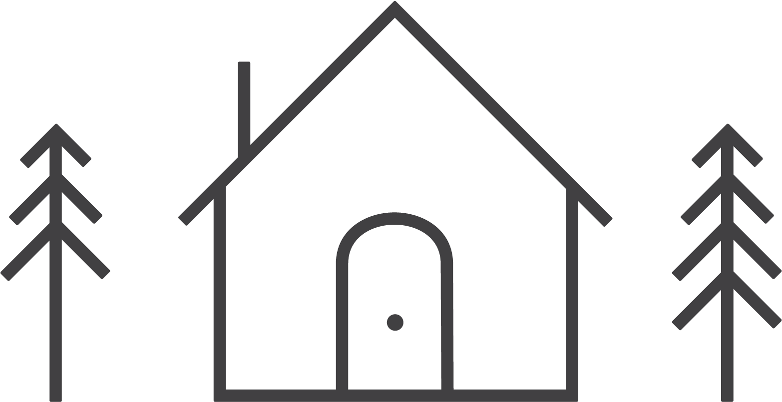 House Icon Pp Logo Icon Charcoal - House (1829x1052), Png Download