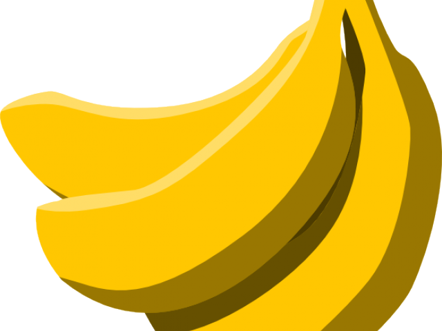 Banana Clipart Real Fruit (640x480), Png Download