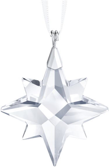 Swarovski Collection Crystal Christmas Small Star Ornament - Christmas Count Down 22 Days (600x600), Png Download
