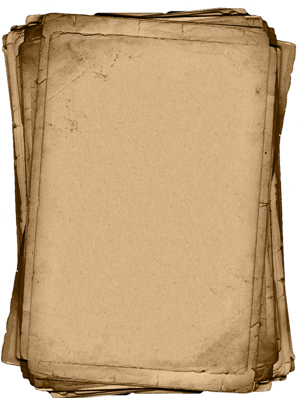 597 X 800 12 - Old Vintage Paper Png (597x800), Png Download