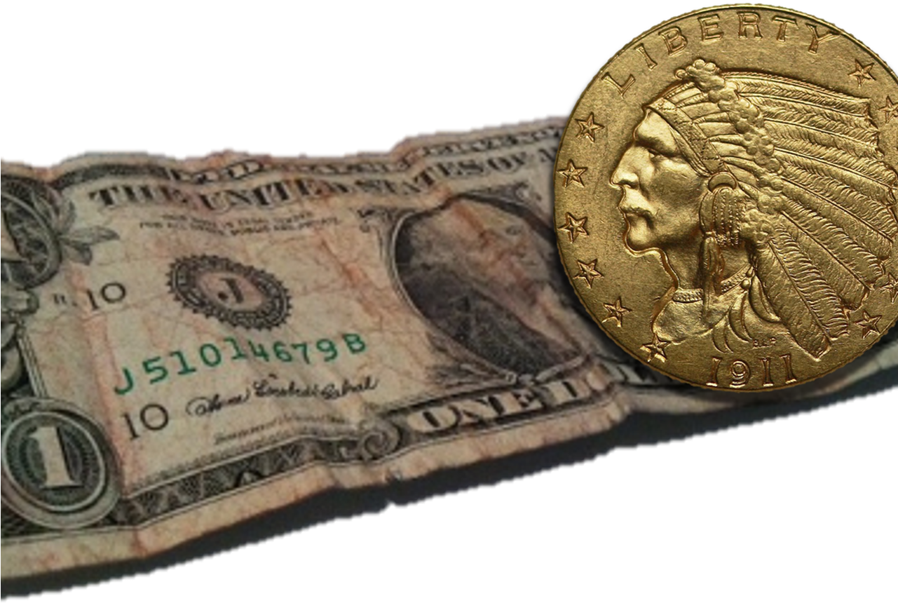 1 Dollar (1280x868), Png Download