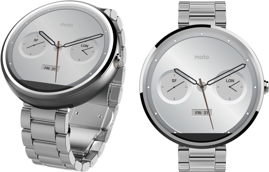 Feature List - Moto 360 Champagne 23mm (960x640), Png Download