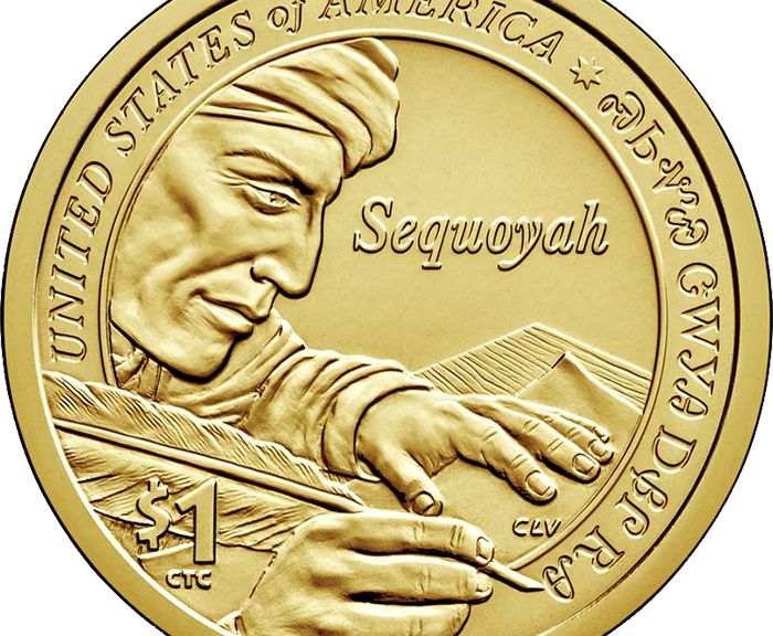 Mint Posts First Photo Of New Native American $1 Coin - 2017 Native American Dollar (700x576), Png Download