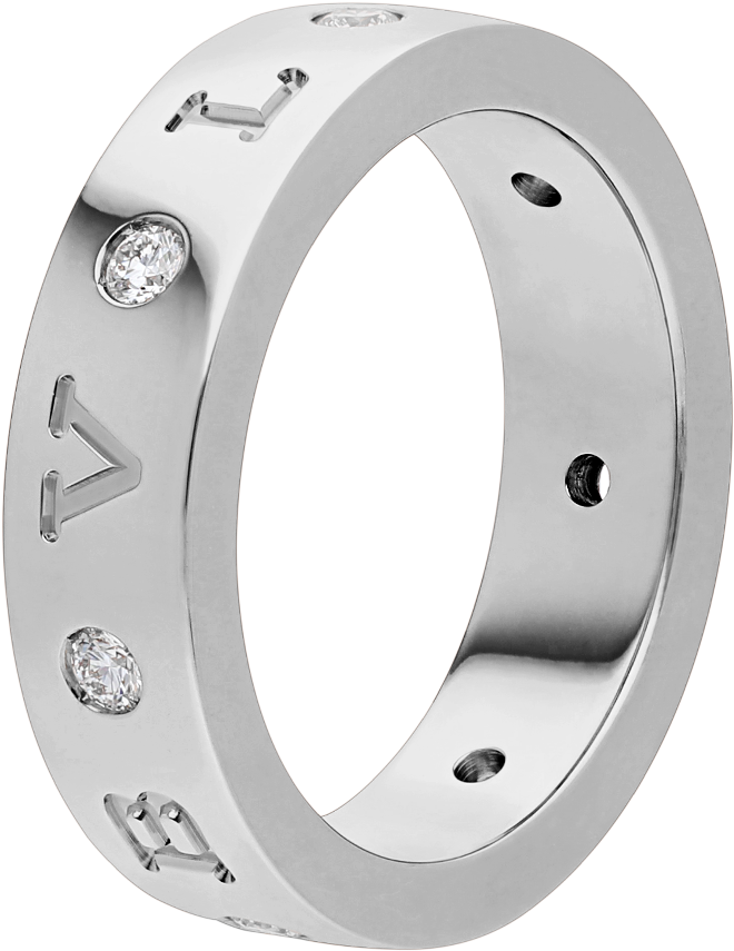 Bvlgari Bvlgari Ring - Bvlgari Wedding Band (1800x1405), Png Download