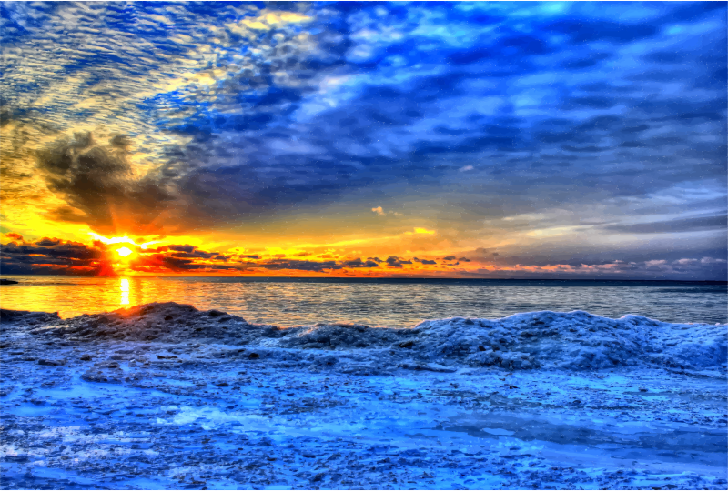 Medium Image - Png Natural Sun Rise (800x540), Png Download