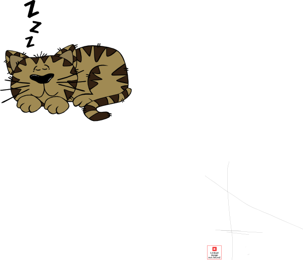 Cartoon Cat (600x516), Png Download