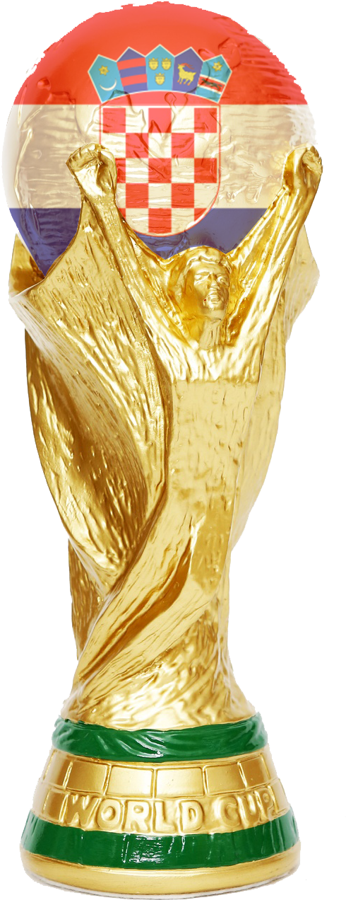 Croatia Won Wm2018 Png Image - Croatia Flag (2164x1500), Png Download