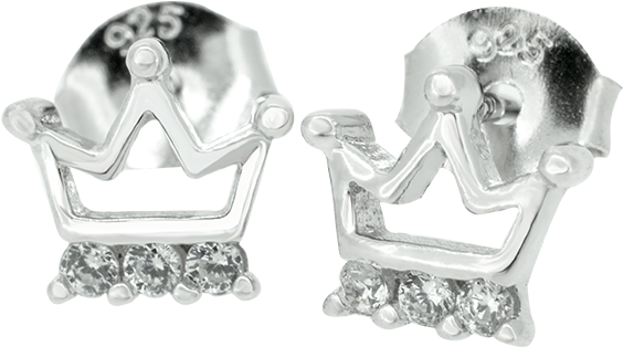 Corona Princess - Earrings (675x900), Png Download