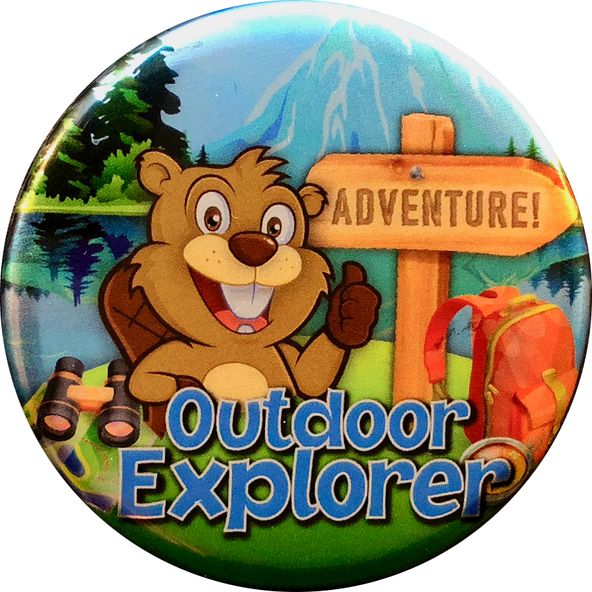 Earth Rangers Mission Badges - Cartoon (851x851), Png Download