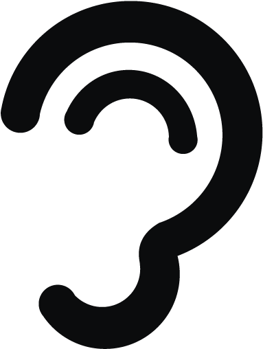 Phonics Time - Icon Hear (658x658), Png Download