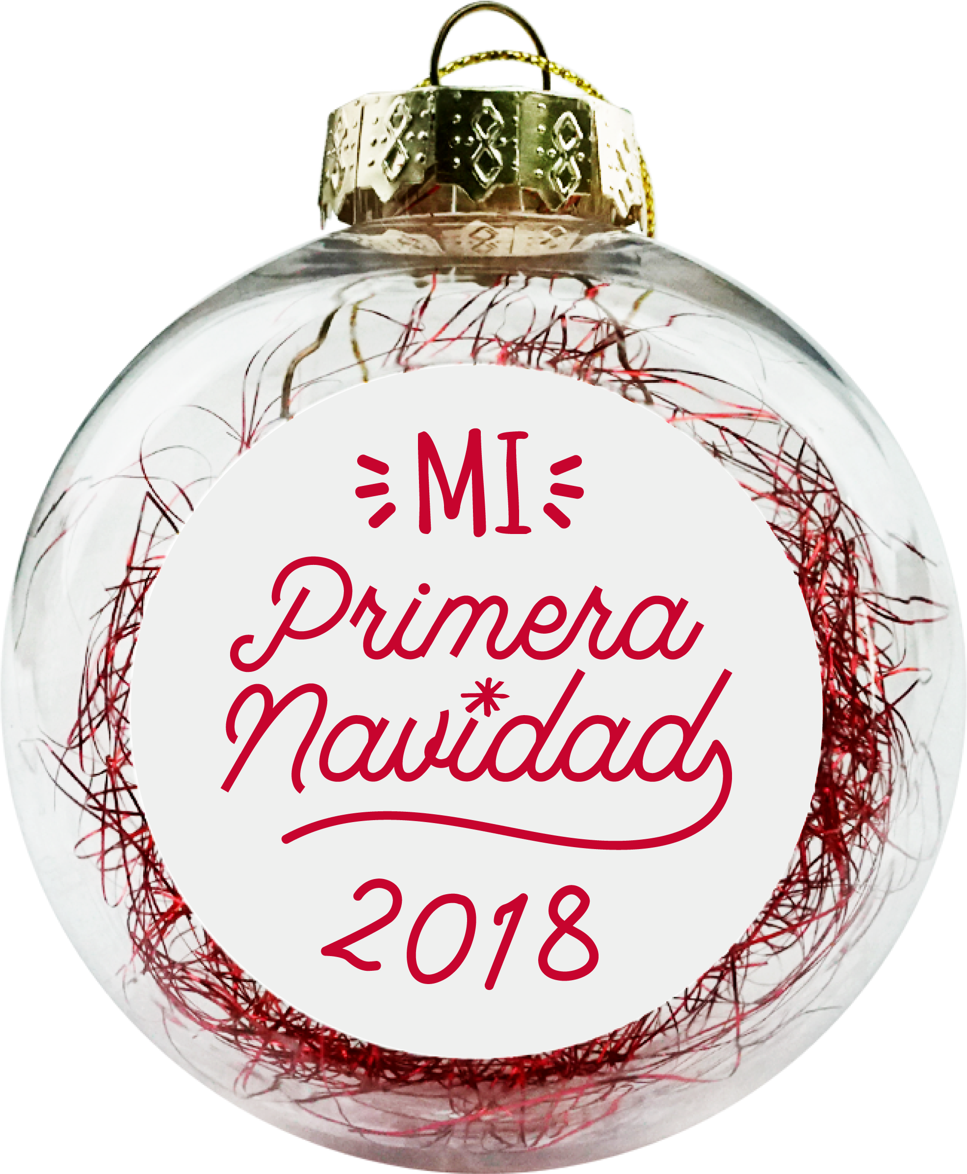 2667cd86 Cc1f 4a3a 9232 B46f6b383e73 - Bola Mi Primera Navidad (2425x2424), Png Download