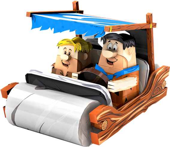 Coming Soon - Flintstones Car (600x522), Png Download