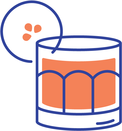 Shrub Cocktail & Drink Recipes (800x800), Png Download