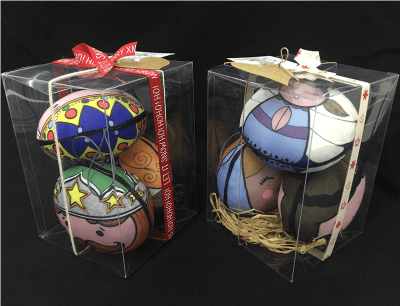 Bolas De Navidad - Cartoon (800x800), Png Download