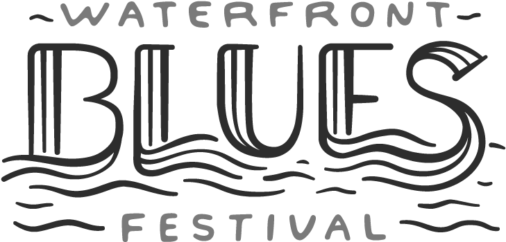 Waterfront Blues Festival - Calligraphy (850x596), Png Download