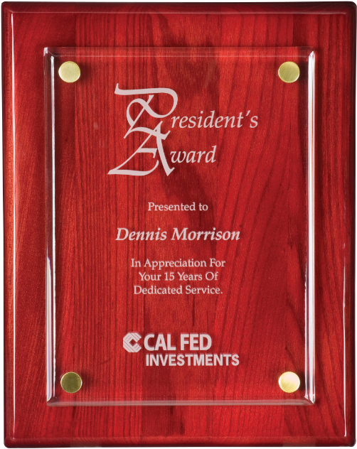 Hg1810 - Finish Plaque Floating Acrylic Plaque (552x675), Png Download