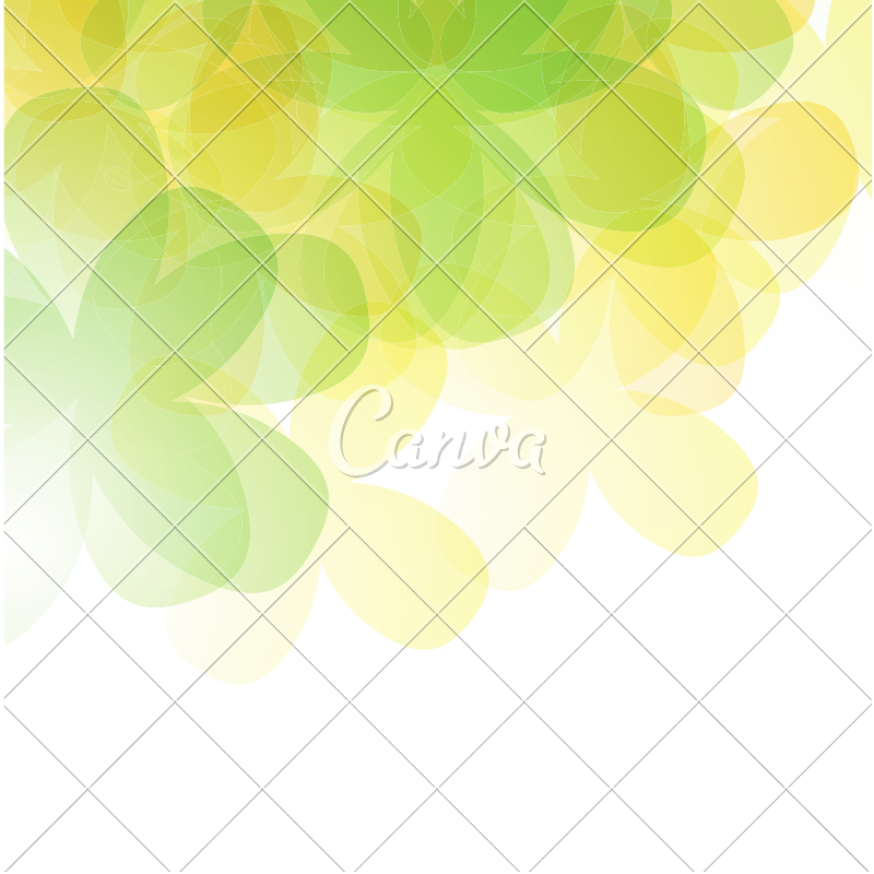 Green And Yellow Background - Circle (800x800), Png Download