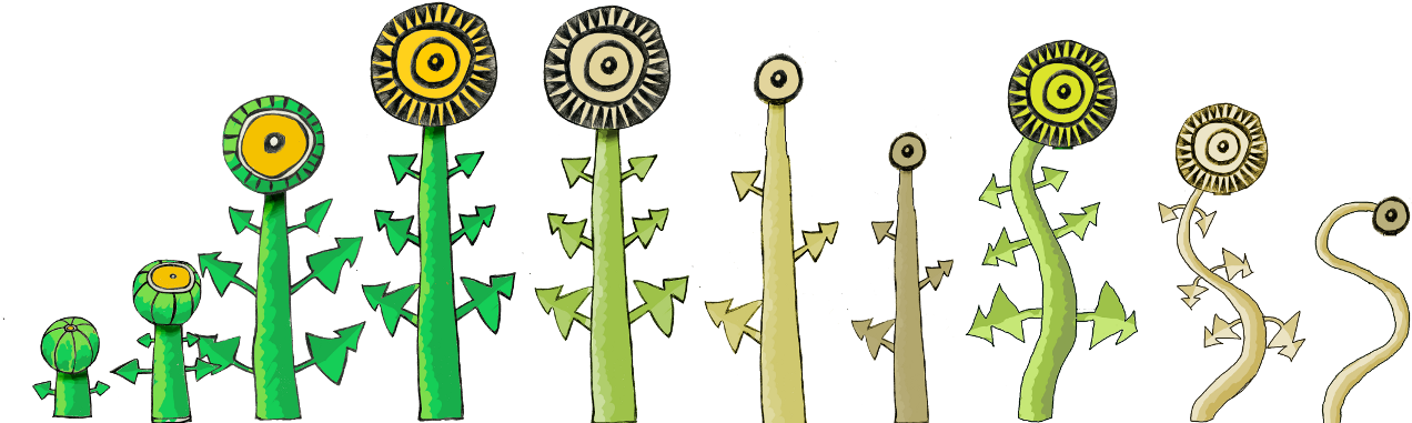 I Also Had A Chance To Work On A New Dandelion From - Dandelion Growth (1316x406), Png Download